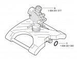 Bosch 0 600 800 271 AIR 500 SLIDE Impulse Sprinkter Spare Parts